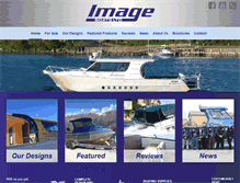 Tablet Screenshot of imageboats.co.nz